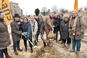 Start bouw duurzaamste woningen in Eindhoven